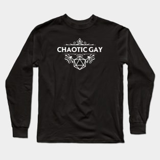 Chaotic Gay Alignment Long Sleeve T-Shirt